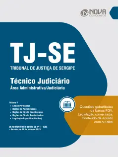 Apostila TJ-SE - Técnico Judiciário - Área Administrativa/Judiciária