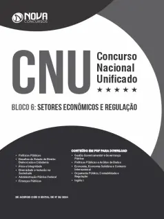 Apostila CNU em PDF 2024 - Bloco 6 - Setores Econômicos e Regulação