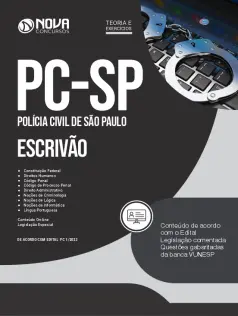 Apostila PC-SP em PDF Escrivão de Polícia 