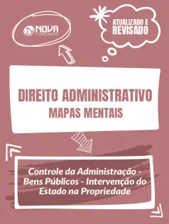 Mapas Mentais Direito Administrativo - Controle da Administração (PDF)