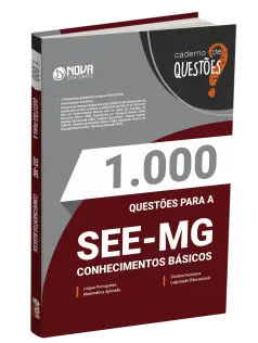 Livro 1.000 Questões Gabaritadas SEE-MG - Conhecimentos Básicos