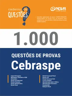Livro 1.000 Questões Gabaritadas da CEBRASPE em PDF