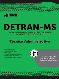 Apostila DETRAN-MS - Técnico Administrativo