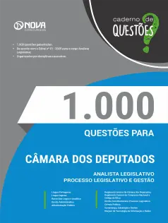 Livro 1000 Questões Gabaritadas para Câmara dos Deputados em PDF - Analista Legislativo