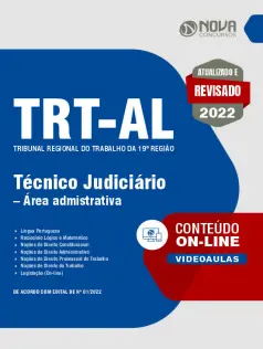 Apostila TRT-AL - Técnico Judiciário - Área Administrativa