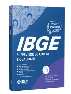 Apostila IBGE 2026 - Supervisor de Coleta e Qualidade (SCQ)