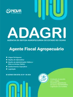Apostila ADAGRI-CE em PDF  - Agente Fiscal Agropecuário