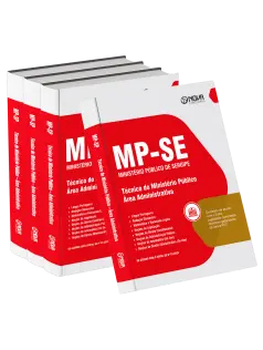 Apostila MP-SE 2025 - Técnico do Ministério Público - Área Administrativa