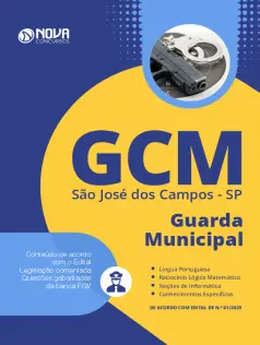 Apostila GCM - São José dos Campos - SP em PDF - Guarda Municipal
