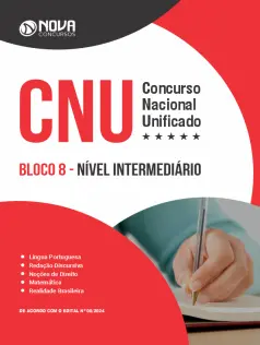 Apostila CNU em PDF 2024 - Bloco 8 - Nível Intermediário