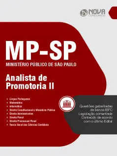 Apostila MP-SP em PDF - Analista de Promotoria II