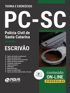 Apostila PC-SC em PDF - Escrivão de Polícia