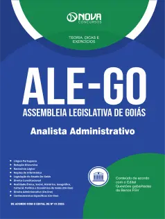 Apostila ALEGO 2025 - Analista Legislativo - Analista Administrativo