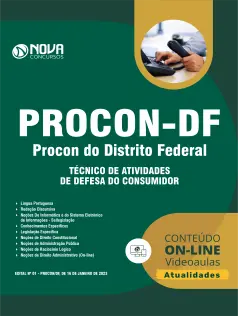 Apostila PROCON-DF em PDF - Técnico de Atividades de Defesa do Consumidor