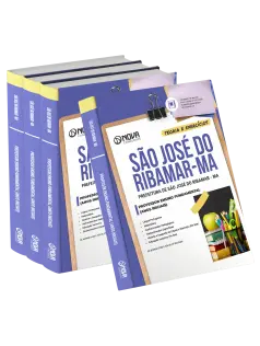 Apostila Prefeitura de São José de Ribamar-MA 2026 - Professor Ensino Fundamental Anos Iniciais