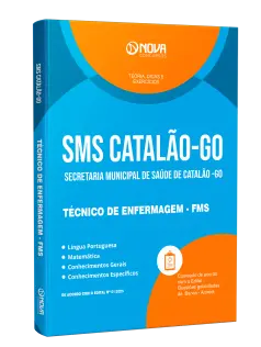 Apostila SMS Catalão-GO 2026 - Técnico de Enfermagem FMS