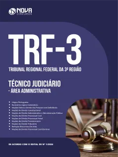 Apostila TRF 3 2024 - Técnico Judiciário - Área Administrativa