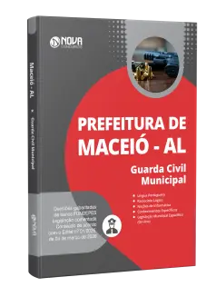 Apostila Prefeitura de Maceió - AL 2026 - Guarda Civil Municipal