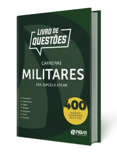 Livro 400 Questões Comentadas Carreiras Militares