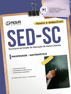 Apostila SED-SC 2026 - Professor - Matemática