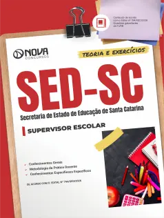Apostila SED-SC 2026 em PDF - Supervisor Escolar