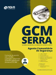 Apostila GCM SERRA-ES em PDF - Agente Comunitário de Segurança
