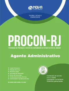 Apostila PROCON-RJ 2026 - Agente Administrativo