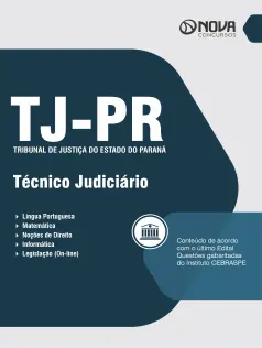 Apostila TJ-PR em PDF 2025 - Técnico Judiciário