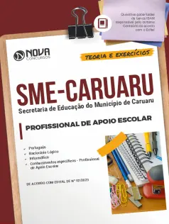 Apostila SME Caruaru - PE - Profissional de Apoio Escolar