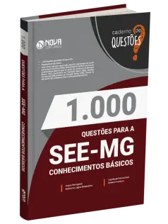 Livro 1.000 Questões Gabaritadas SEE-MG - Conhecimentos Básicos