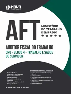 Apostila AFT em PDF 2024 - Conhecimentos Gerais e Específicos - CNU - Bloco 4