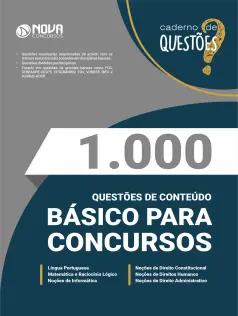 1.000 Questões Gabaritadas de Conteúdos Básicos para Concursos em PDF