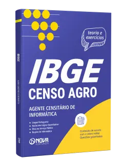 Apostila IBGE Temporário 2026 - Censo Agro - Agente Censitário de Informática