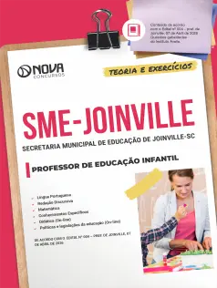 Apostila SME Joinville-SC 2026 - Professor de Educação Infantil