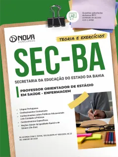 Apostila SEC-BA 2026 - Professor Orientador de Estágio em Saúde - Enfermagem