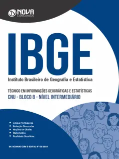 Apostila IBGE 2024 - Conhecimentos Gerais e Específicos - CNU Bloco 8