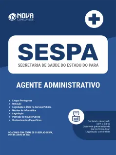 Apostila SESPA em PDF - Agente Administrativo