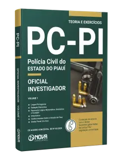 Apostila PC-PI 2025 em PDF - Oficial Investigador