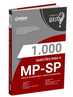 Livro 1.000 Questões Gabaritadas para o MP-SP - Analista Promotoria II - Agente Promotoria