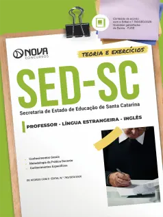 Apostila SED-SC 2026 - Professor - Língua Estrangeira - Inglês