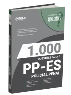 Livro 1.000 Questões Gabaritadas para o PP-ES - Policia Penal
