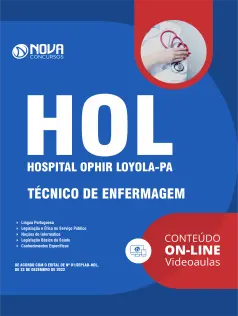 Apostila Hospital Ophir Loyola - PA em PDF - Técnico de Enfermagem