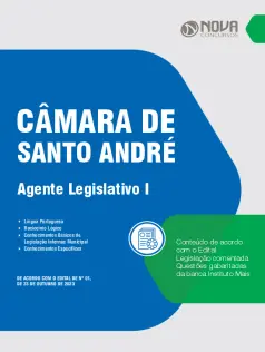 Apostila Câmara de Santo André - SP 2024 - Agente Legislativo I