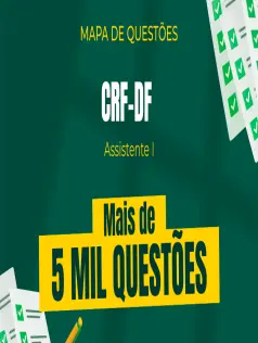 Mapa de Questões Online - CRF-DF - Assistente I - 5 Mil Questões