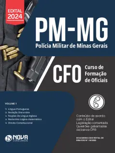 Apostila PM-MG 2024 - Curso de Formação de Oficiais - CFO