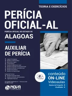 Apostila Perícia Oficial de Alagoas - Auxiliar de Perícia