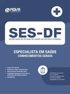 Apostila SES-DF em PDF 2024 - Especialista em Saúde (Conhecimentos Gerais)