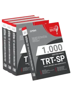 Livro 1.000 Questões Gabaritadas para o TRT 2ª Região (SP Capital) - Técnico Judiciário - Área Administrativa