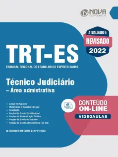 Apostila TRT-ES - Técnico Judiciário - Área Administrativa