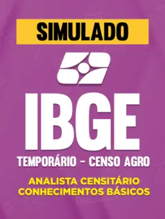 Simulado - IBGE - Temporário 2026 - Censo Agro - Analista Censitário - Conhecimentos Básicos
